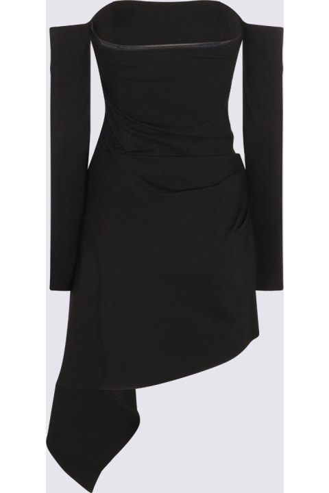 GAUGE81 Dresses for Women GAUGE81 Black Viscose Ansley Off Shoulder Mini Dress