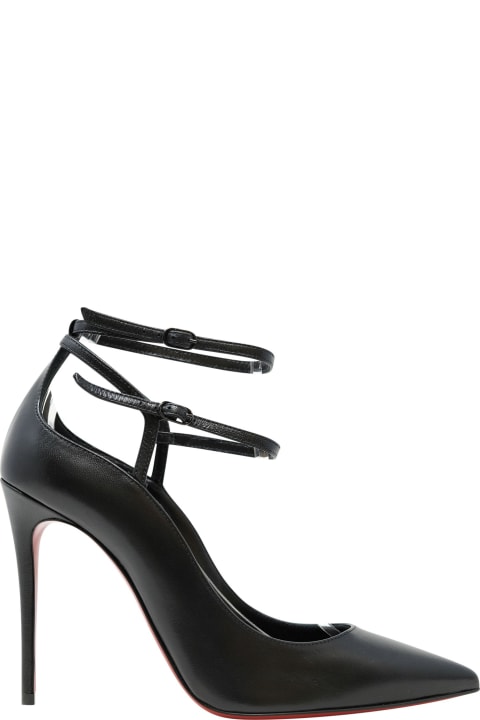 Christian Louboutin High-Heeled Shoes for Women Christian Louboutin Christian Louboutin Black Conclusive 100 Sandals