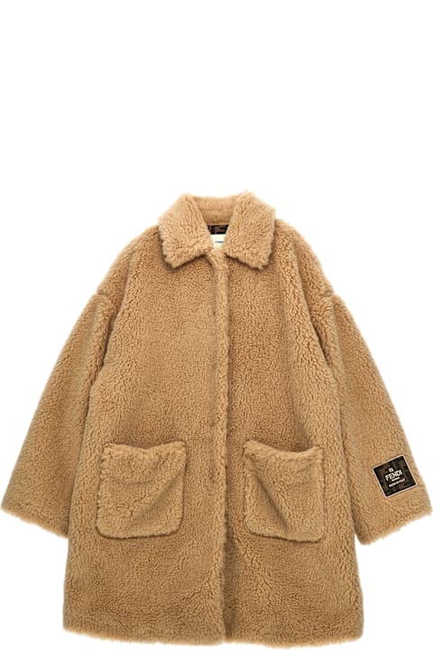 Fendi for Boys Fendi Hooded Coat