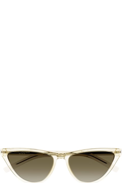 Homeware Saint Laurent Eyewear Sl 550 Slim005 Yellow Yellow Brown