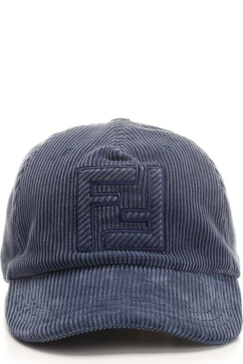 Fendi Hats for Men Fendi Corduroy Hat