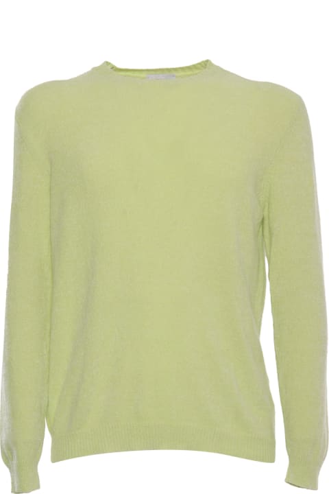 Settefili Cashmere Sweaters for Men Settefili Cashmere Green Sweater