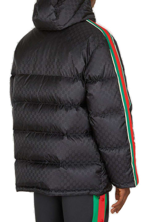 メンズ Gucciのコート＆ジャケット Gucci Jumbo Gg Hooded Jacket