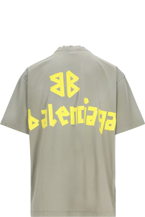 Homeware Balenciaga 'tape Type' T-shirt