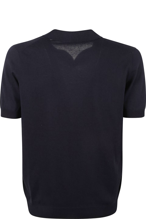 Tagliatore for Men Tagliatore Button-less Placket Polo Shirt
