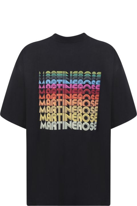 Martine Rose for Men Martine Rose 70' Print Black T-shirt