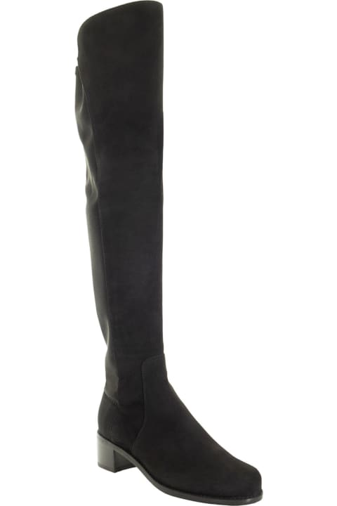 Boots for Women Stuart Weitzman Reserve - Suede Over-the-knee Boot