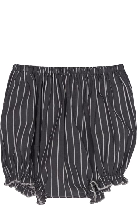 ベビーガールズのセール Douuod Striped Shorts