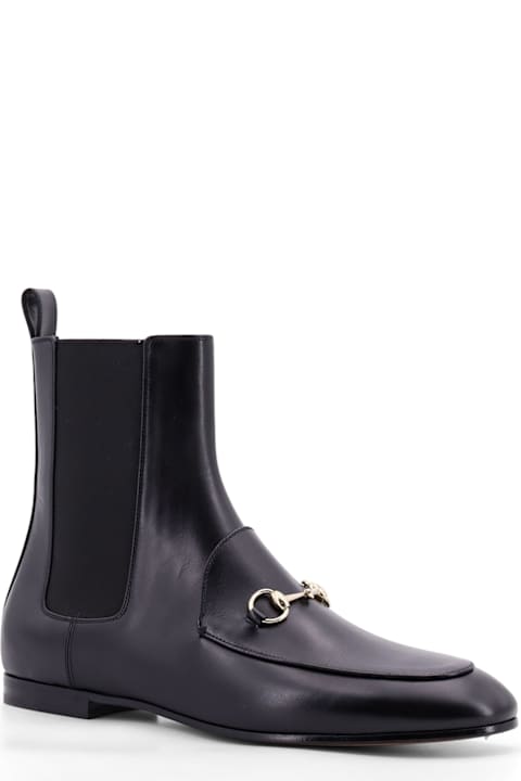 Shoes for Women Gucci Jordaan Ankle Boots