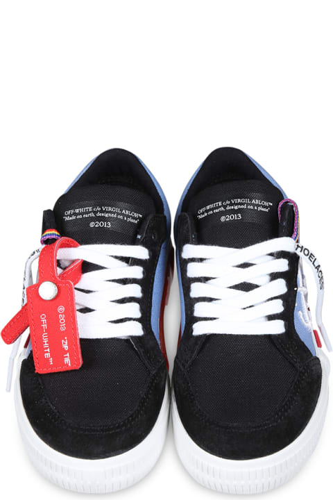 Off-White for Kids Off-White Black Sneakers For Boy With Arrows