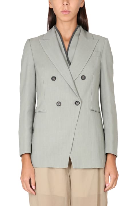 Homeware Brunello Cucinelli Fluid Twill Jacket