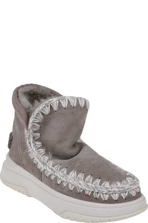Mou Boots for Women Mou Eskimo Jogger Glitter Logo