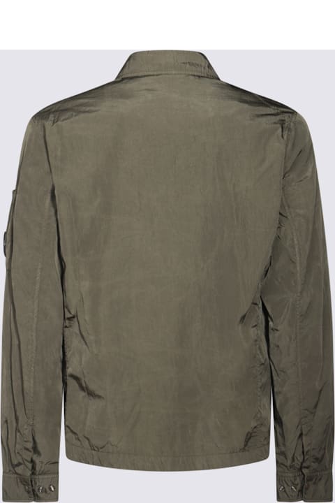 Shirts for Men C.P. Company Dark Green Shirt