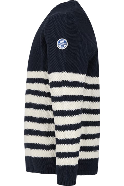 Multicolor Sweatshirt For Boy With Logo