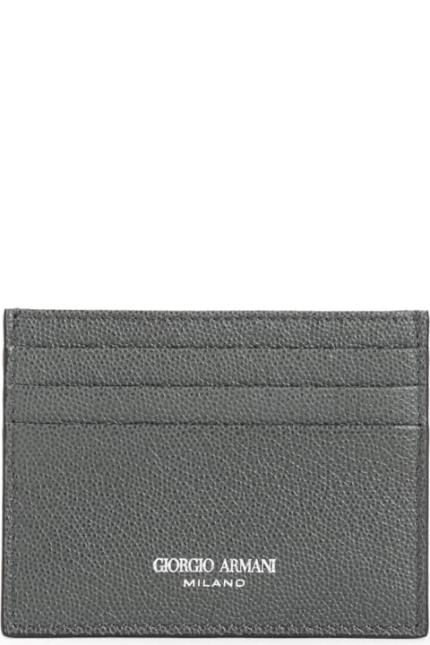 Giorgio Armani Wallets for Men Giorgio Armani Card Holder