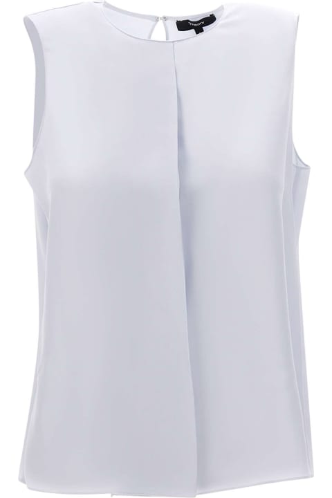 Theory Clothing for Women Theory "flap Straight" Silk Top