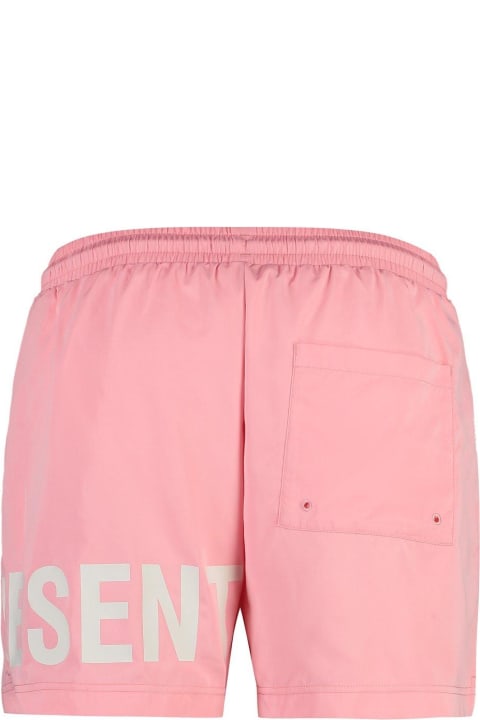 REPRESENT Pants for Men REPRESENT Logo-printed Elastic Waist Swim Shorts