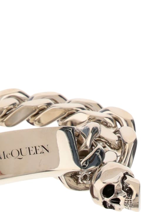 Bracelets for Men Alexander McQueen Identity Bracelet
