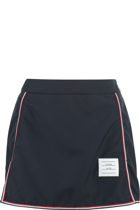 Skirts for Women Thom Browne Technical Fabric Mini-skirt