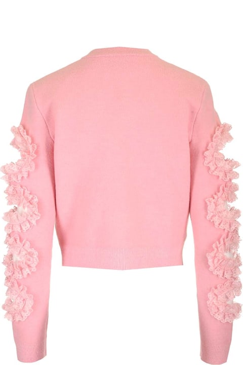 self-portrait Sweaters for Women self-portrait Cut-out Detailed Cardigan