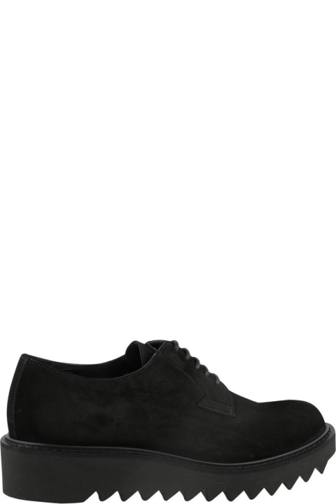 Laced Shoes for Men Giuseppe Zanotti Design Nevada Suede Derbies