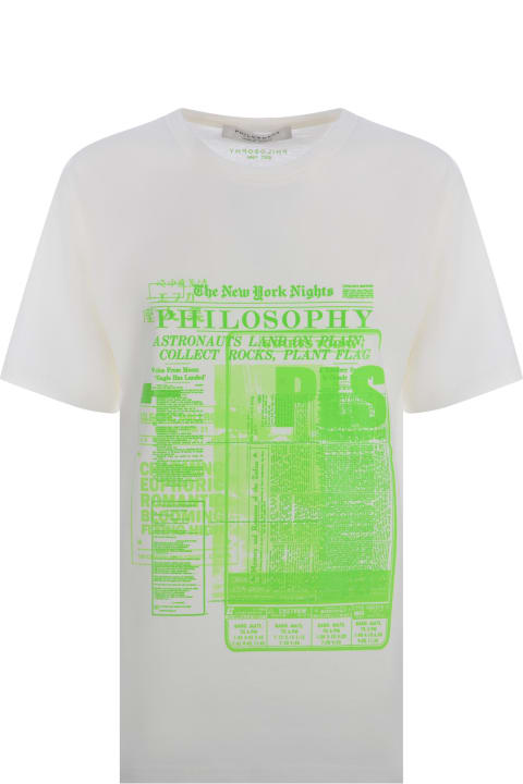 ウィメンズ新着アイテム Philosophy di Lorenzo Serafini T-shirt Philosophy Di Lorenzo Serafini "logo" In Cotone