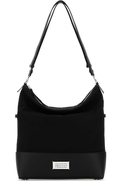 Bags for Men Maison Margiela Black Canvas Shopping Bag