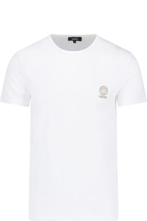 Versace for Men Versace Short-sleeved Crewneck T-shirt