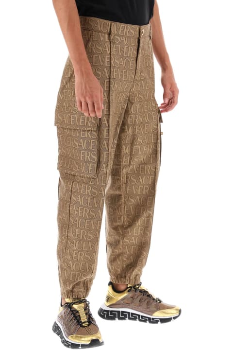 Fashion for Men Versace 'versace All Over' Cargo Trousers