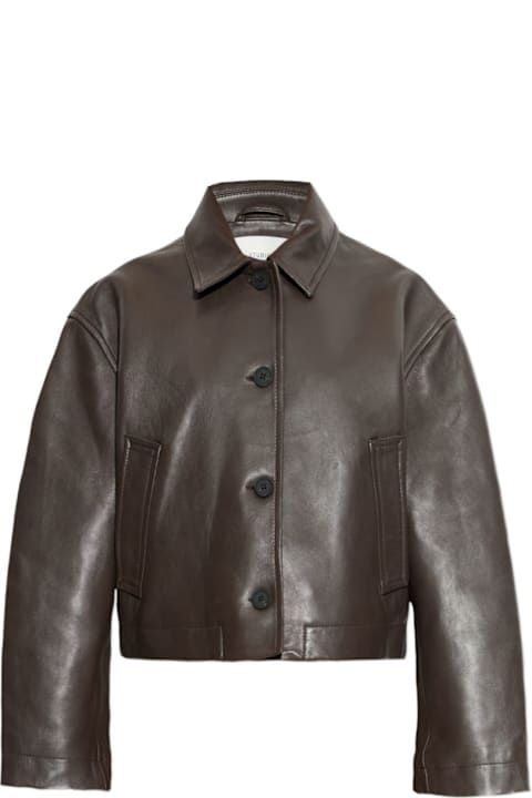 Studio Nicholson Coats & Jackets for Women Studio Nicholson Hain Leather Jacket
