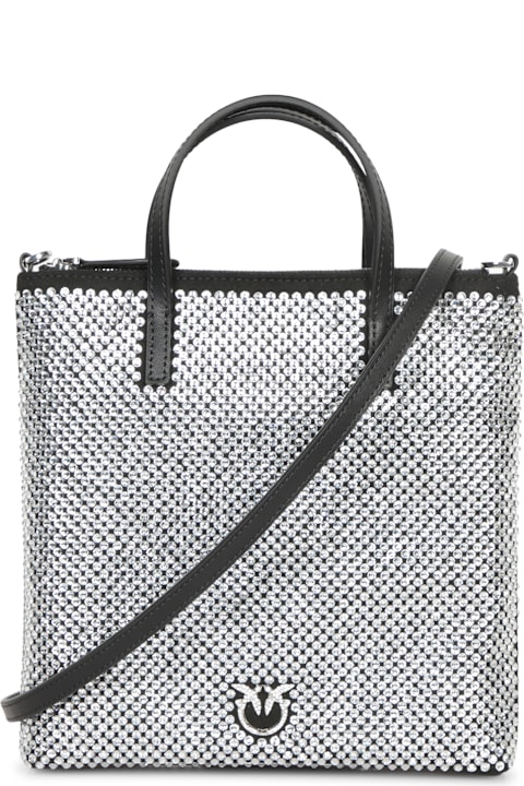 Fashion for Women Pinko Leather Shopping Bag