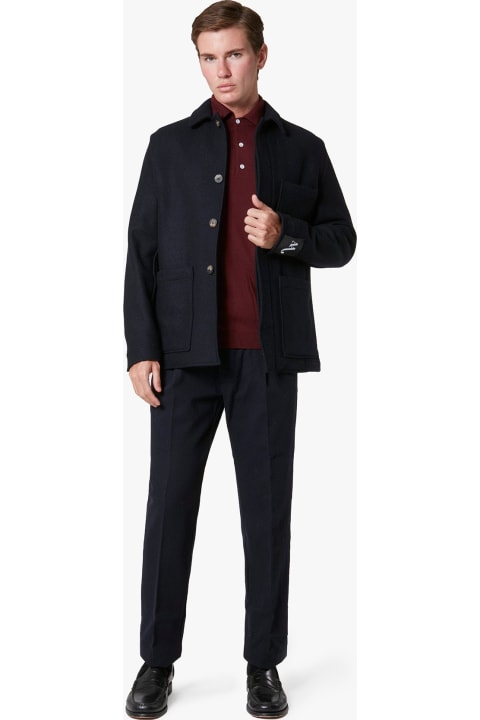 Homeware doppiaa Aalbion Jacket With Shirt Collar