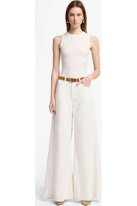 7 For All Mankind Clothing for Women 7 For All Mankind Willow Wide Linen Ostuni