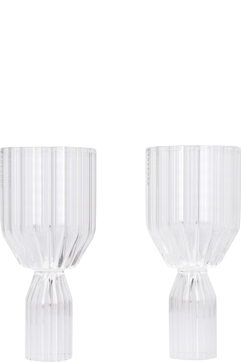 Sandro Ferrone for Women Sandro Ferrone Margot Collection Set Of Two White Wine Goblet