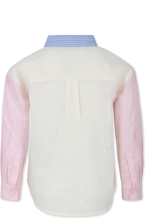 Homeware Tommy Hilfiger Multicolor Shirt For Girl With Flag