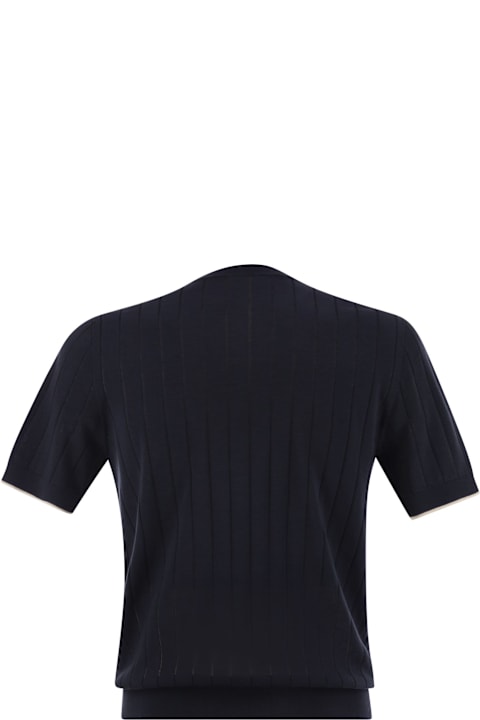 Peserico T-shirt In Pure Cotton Yarn | italist