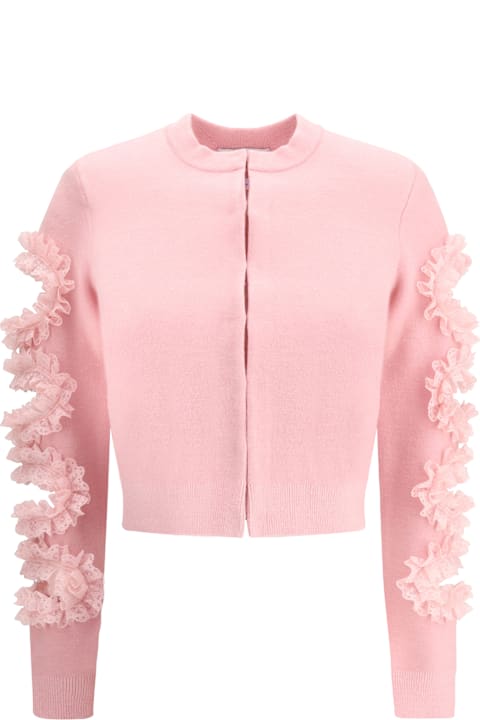 self-portrait Sweaters for Women self-portrait Cut-out Detailed Cardigan