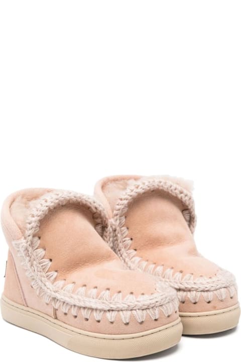 Mou Shoes for Girls Mou Pink Boots Girl