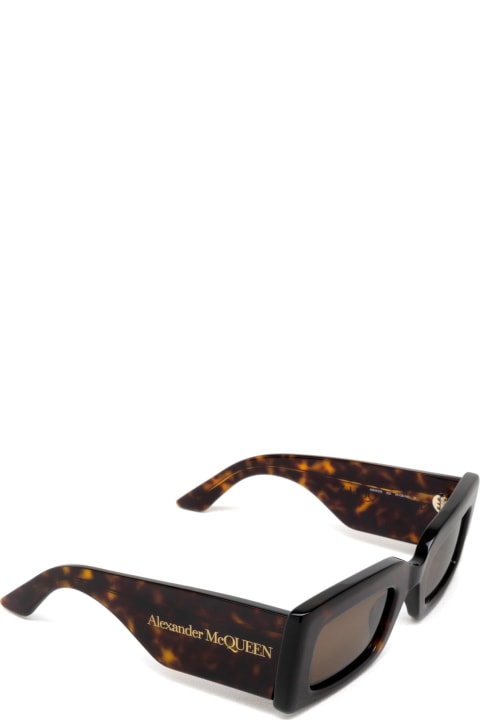 Alexander McQueen Eyewear Eyewear for Women Alexander McQueen Eyewear Am0433s Havana Sunglasses