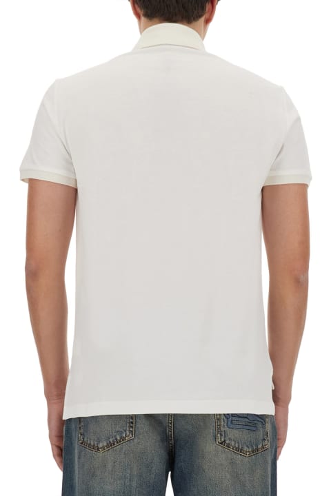 Etro Topwear for Men Etro Polo Shirt With Pegasus Motif