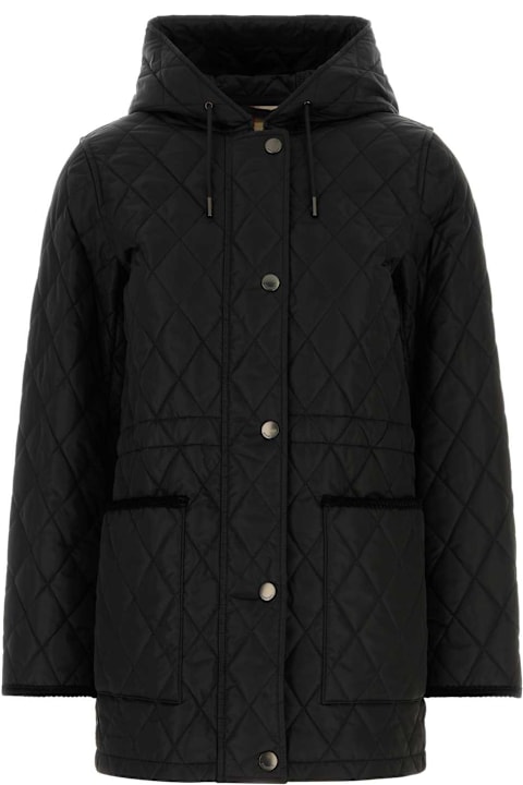 Burberry Black Nylon Jacket
