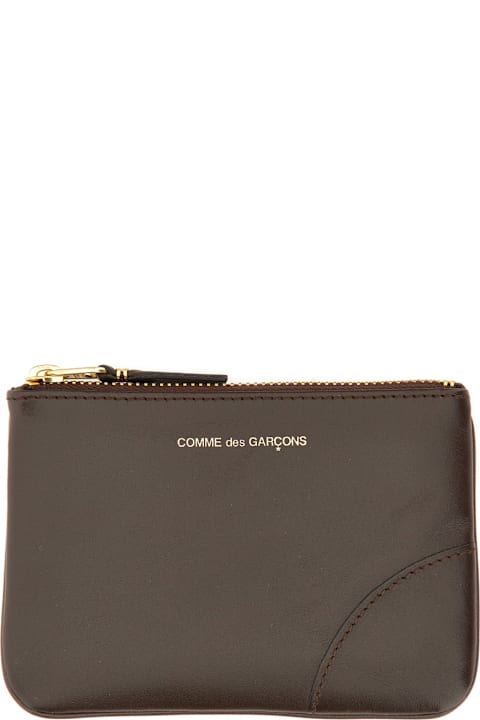 Comme des Garçons Wallet for Men Comme des Garçons Wallet Clutch Small Con Zip