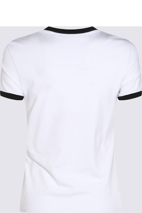 Homeware Givenchy White And Black Cotton T-shirt
