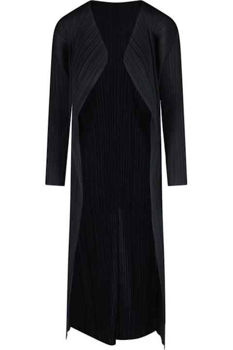 Pleats Please Issey Miyake for Women Pleats Please Issey Miyake Open Pleated Coat