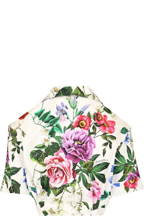 Dolce & Gabbana Topwear for Women Dolce & Gabbana Flower Mix Shirt