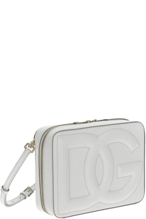ウィメンズ新着アイテム Dolce & Gabbana Medium Calfskin Camera Bag With Logo