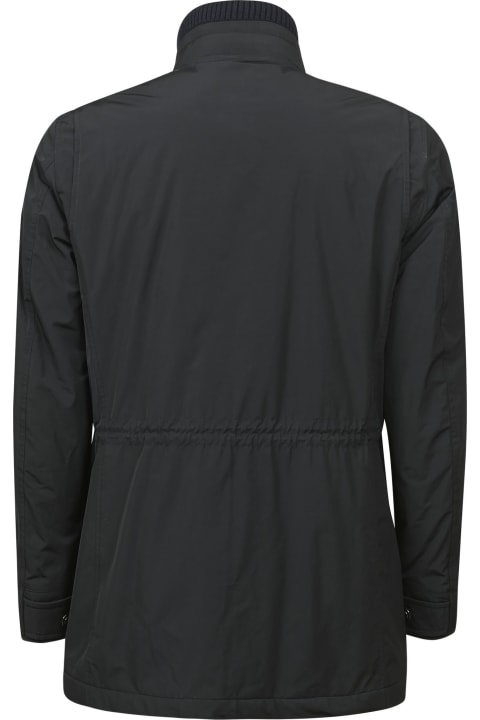 Sartorio Napoli Coats & Jackets for Men Sartorio Napoli Concealed Zip Jacket