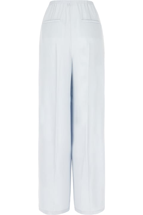 Jucca Pants & Shorts for Women Jucca Pastel Light Blue Acetate Blend Pants