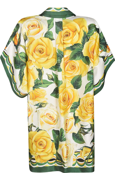 Dolce & Gabbana Clothing for Women Dolce & Gabbana Floral Oversized Shirt