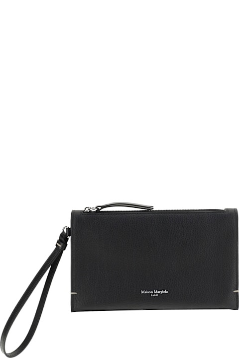 Maison Margiela for Men Maison Margiela Leather Medium Pochette